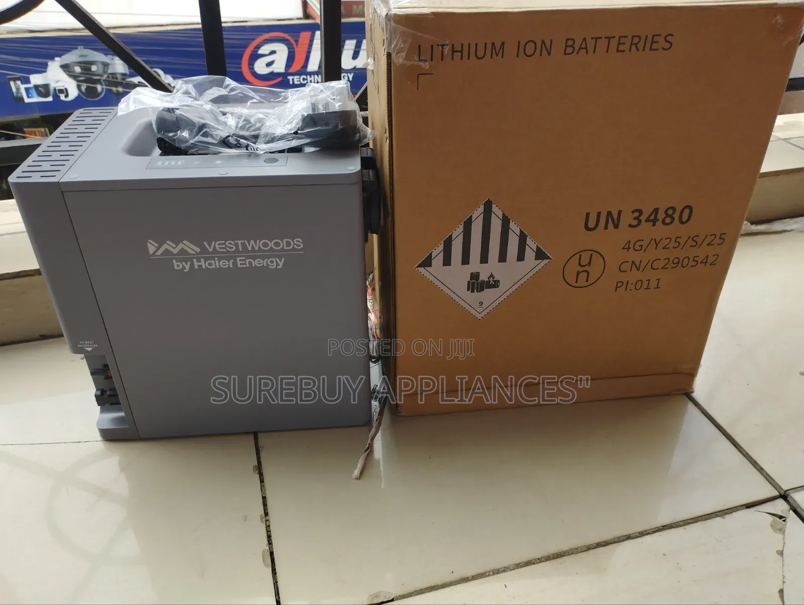 2KW Vestwood Haier Lithium Battery | Home Solar Loadshedding Backup*