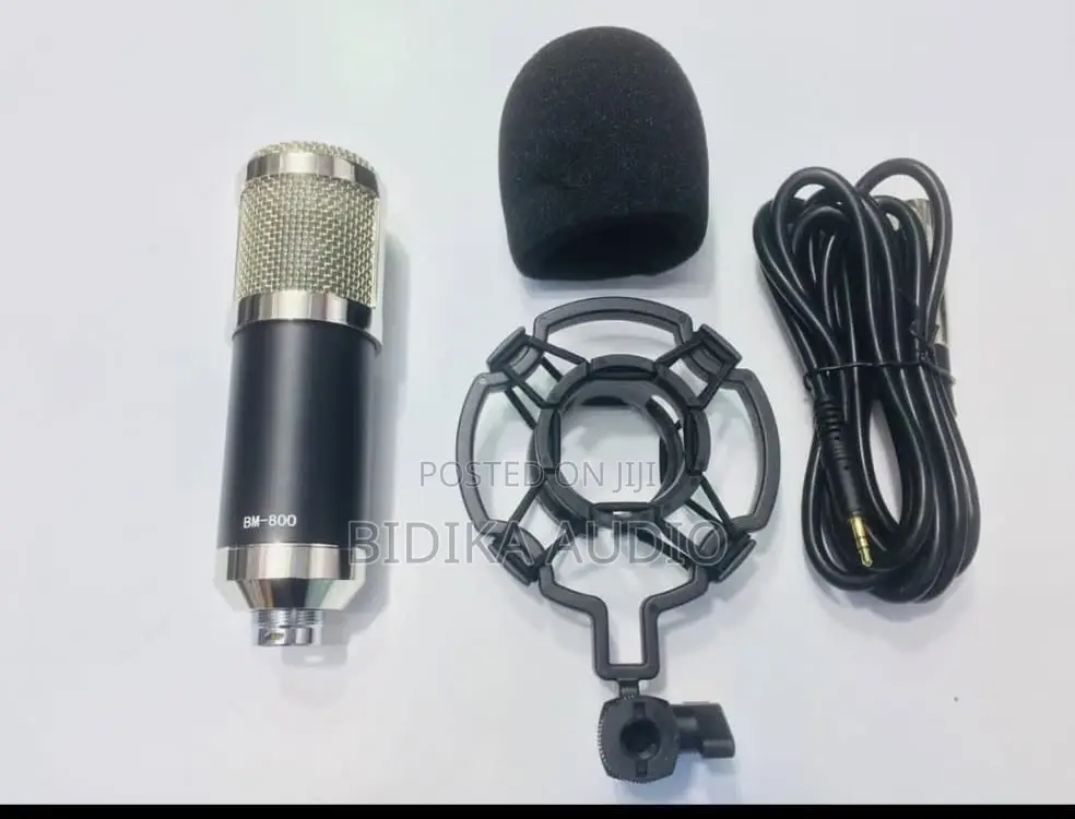 : BM-800 Professional Studio Condenser Microphone Recording Kit