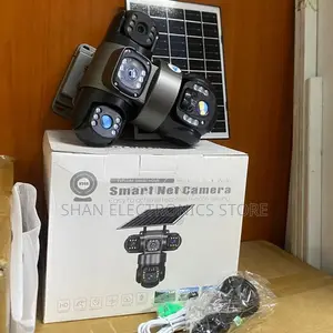 Two-Way Audio – 4G Triple Lens Solar CCTV With Solar Light