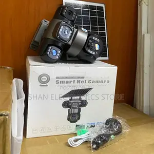 24/7 – High-Efficiency -8%4g Triple Lens Solar CCTV With Solar Light