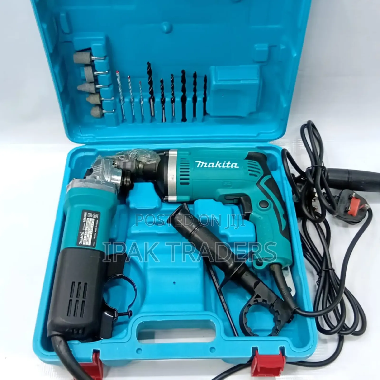 Electric Drill Angle Grinder Combo Set