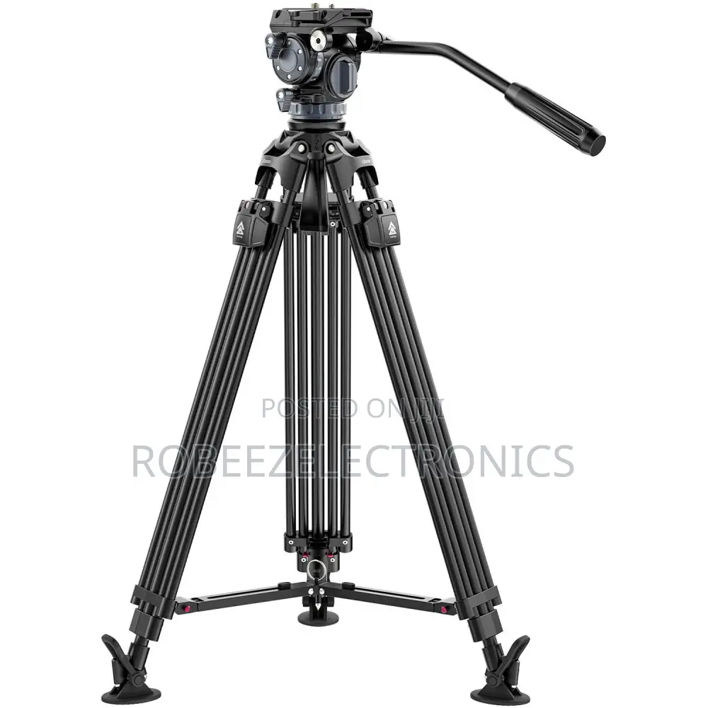Ulanzi T048 VideoFast Heavy-Duty Tripod With Fluid Head (Aluminum)