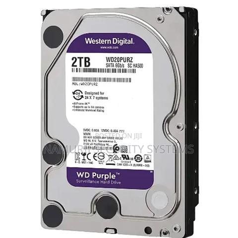 2TB Western Digital Surveillance Internal Hard Drive