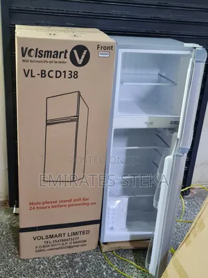 Volsmart 138l Double Door Top Freezer
