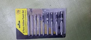 9 Piece Hollow Leather Punch Set