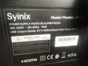 Syinix TV 43inches