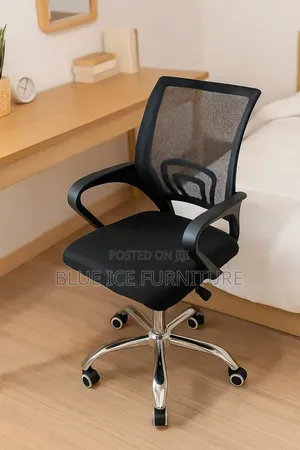 Office Chair;Mesh Office Chair With Chrome Base