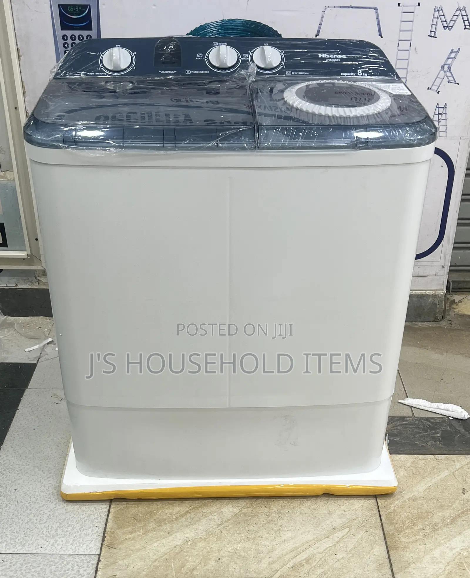 Hisense 8kg Twin Tub