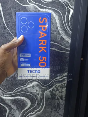 New Tecno Spark 50 128 GB Gray