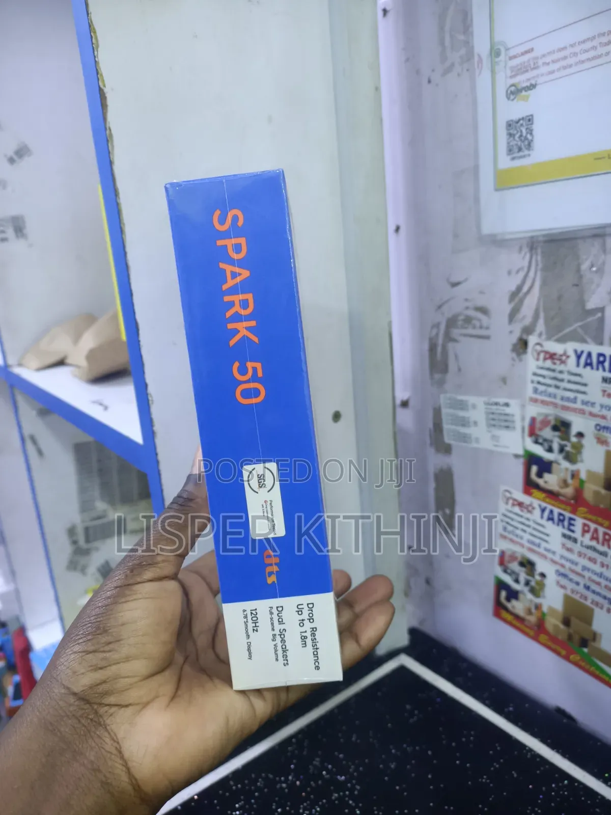 New Tecno Spark 50 128 GB Gray