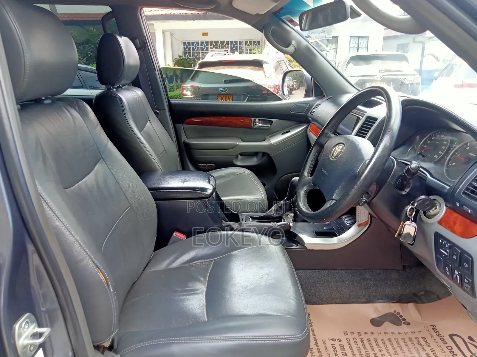 Toyota Land Cruiser Prado 2005 Gray