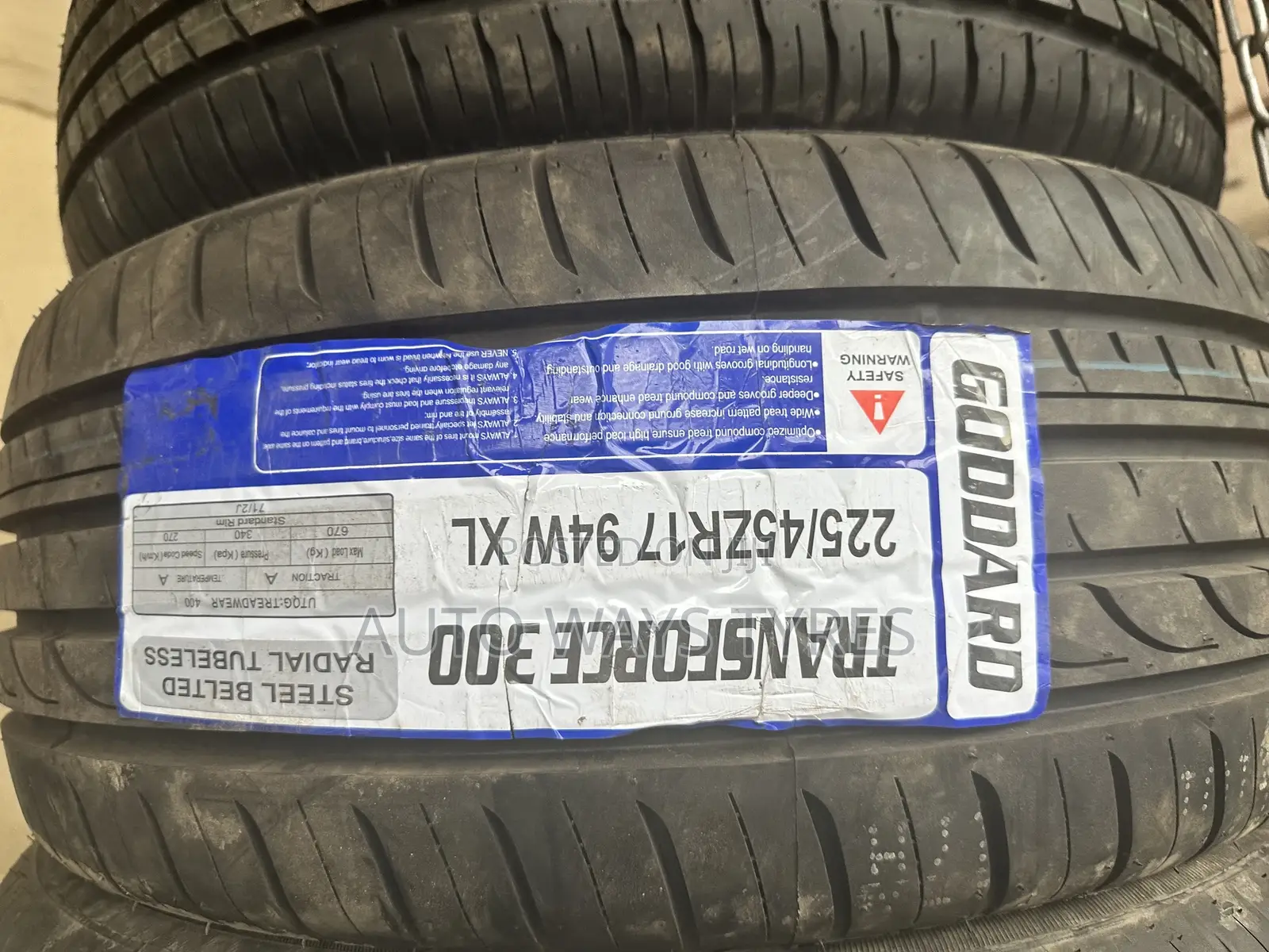 225/45r17 Goodard