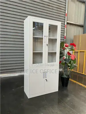 Cabinet;Lockable Glass Door Filing Cabinet –