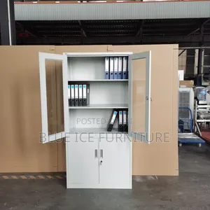Cabinet;Lockable Glass Door Filing Cabinet –