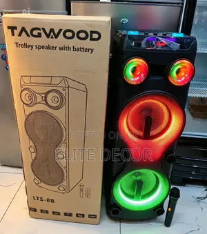 *Tagwood Rechargeable Party Box With Microphone and Remote Model: LT