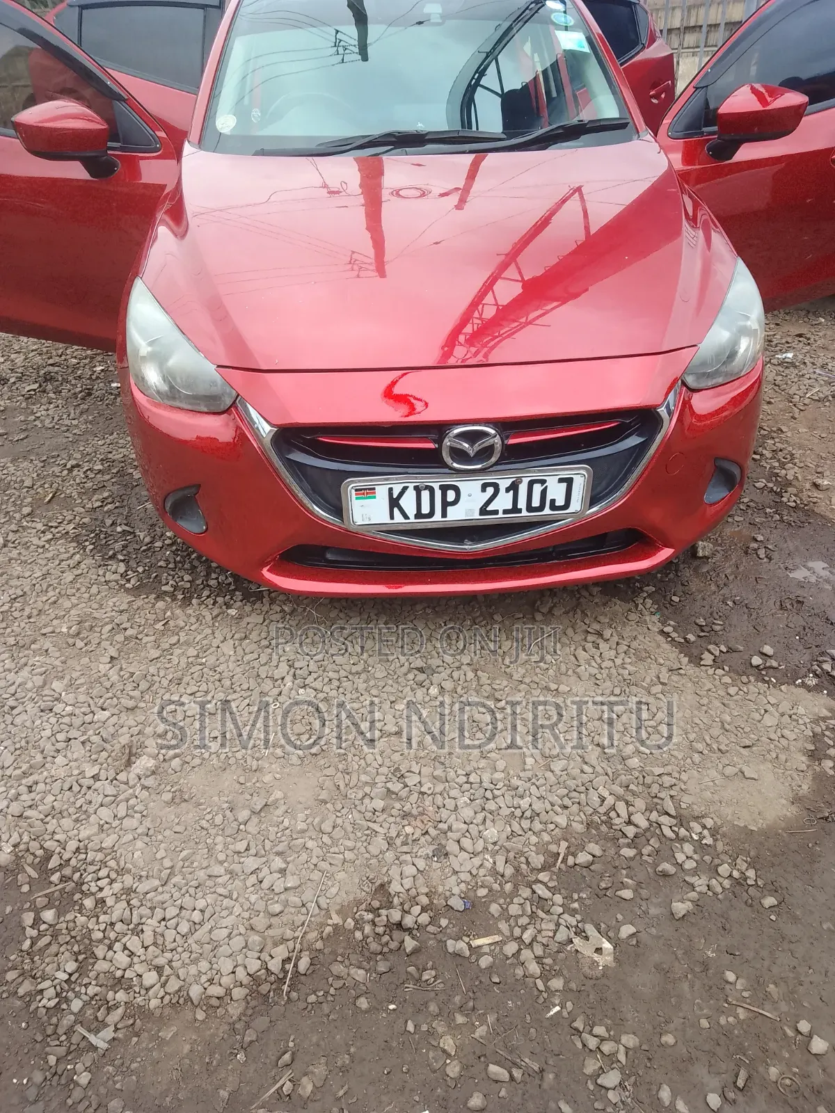 Mazda Demio 2017 Maroon
