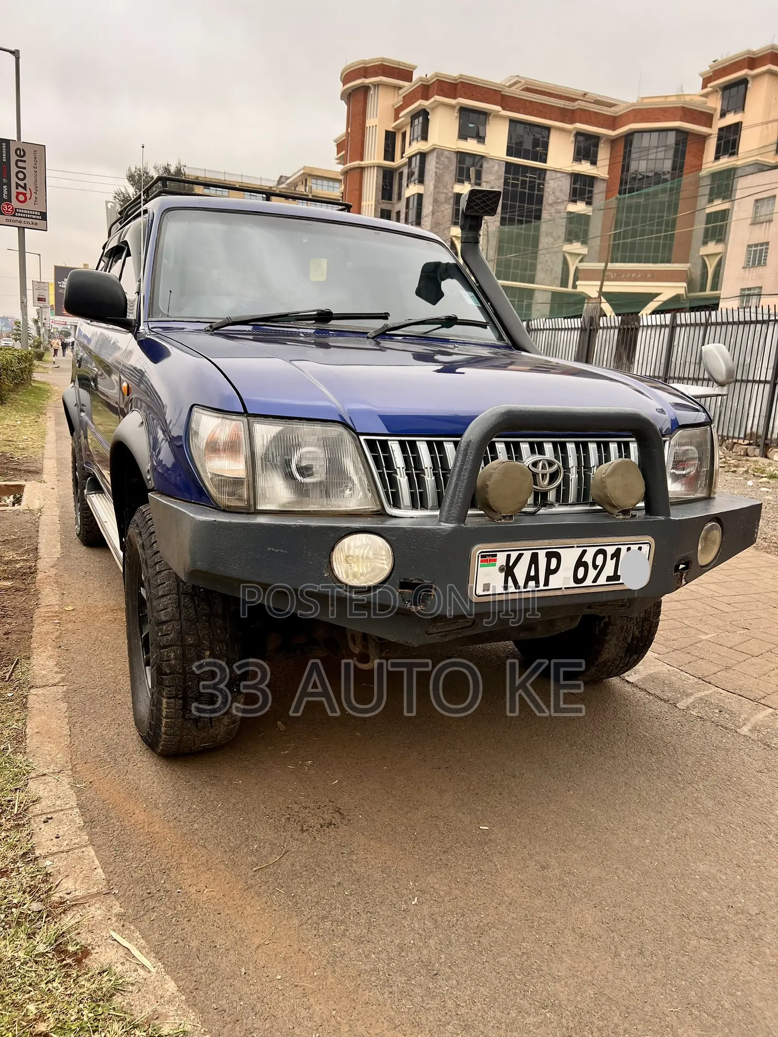 Toyota Land Cruiser Prado 3.0 D-4D 2002 Blue