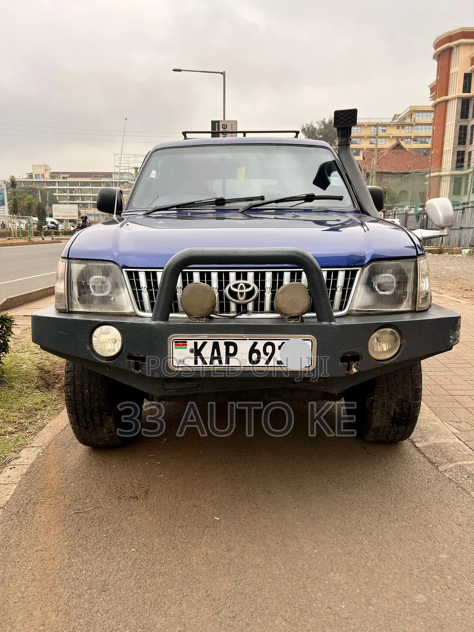Toyota Land Cruiser Prado 3.0 D-4D 2002 Blue