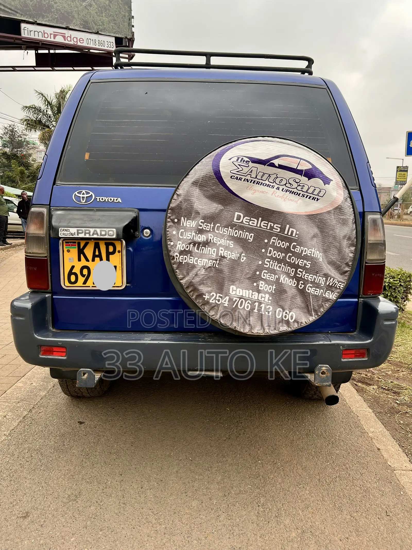 Toyota Land Cruiser Prado 3.0 D-4D 2002 Blue