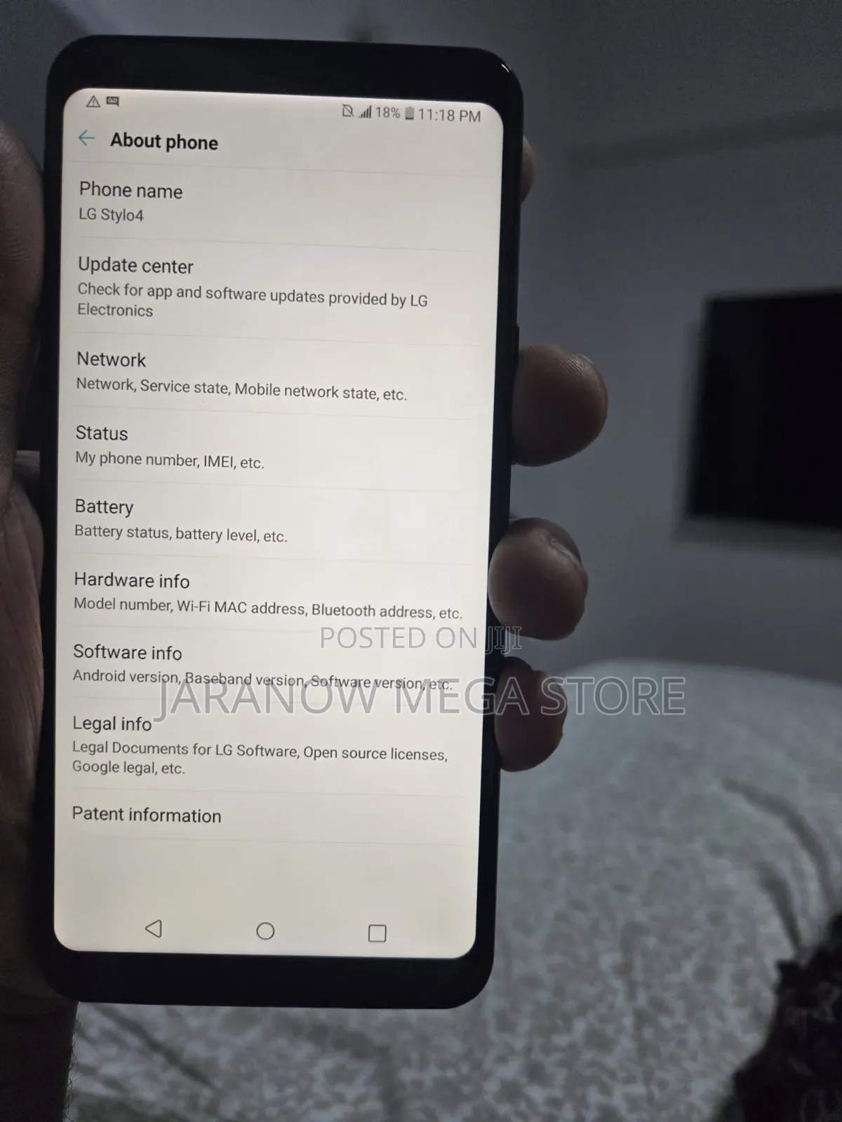 LG Stylo 4 32 GB Black