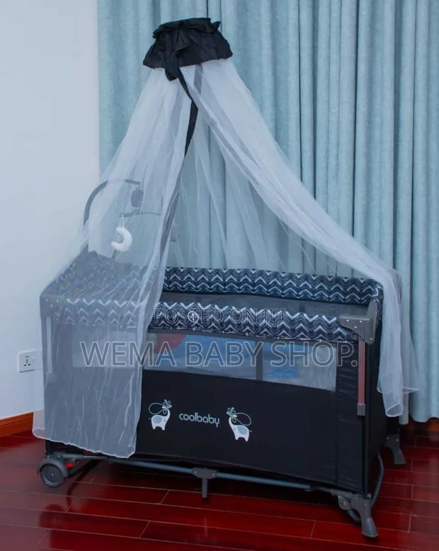 Foldable/Portable Baby Co-Sleeper/Playpen With Rocking System - thumbnail 6