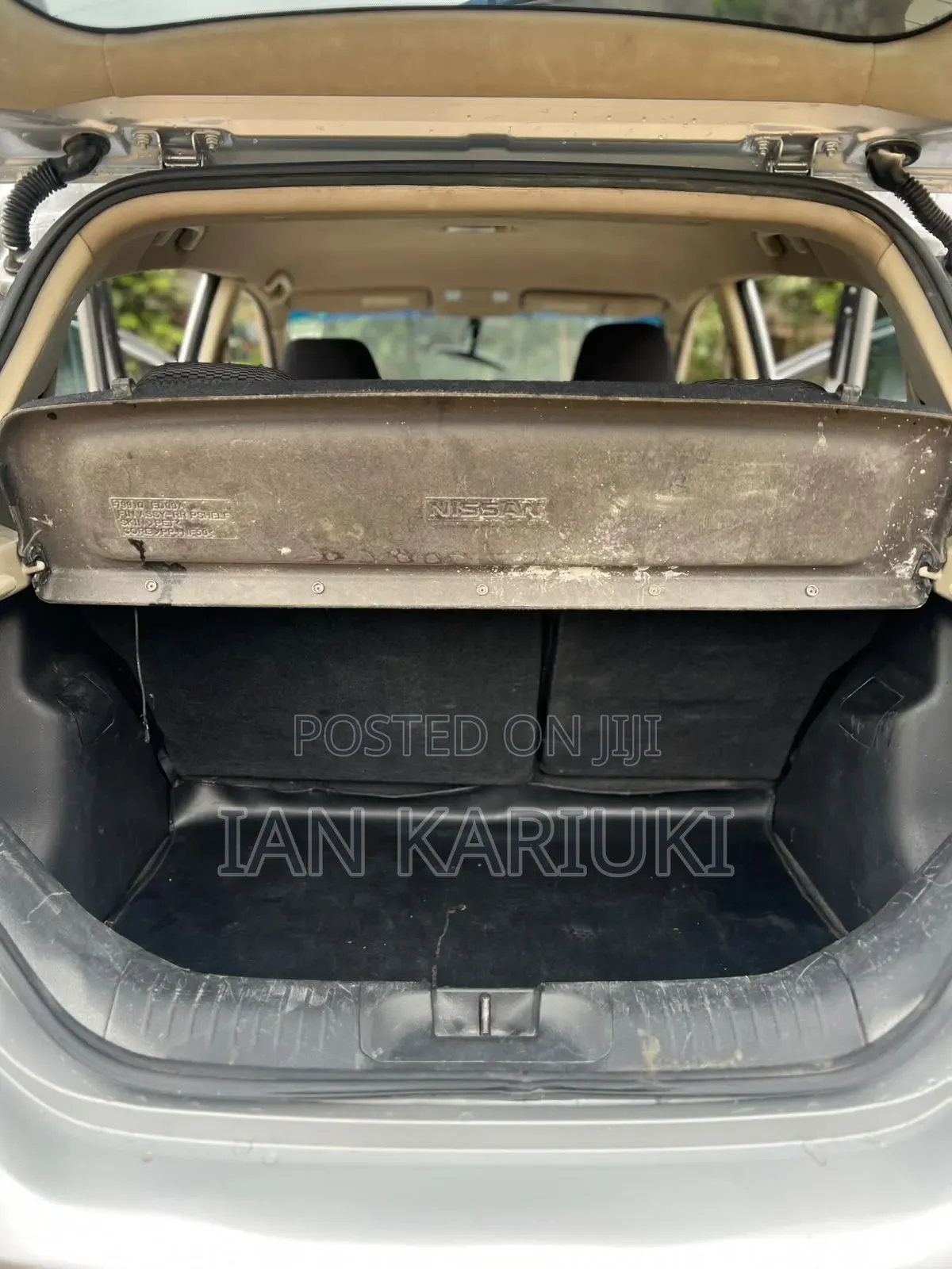 Nissan Tiida 2007 Silver