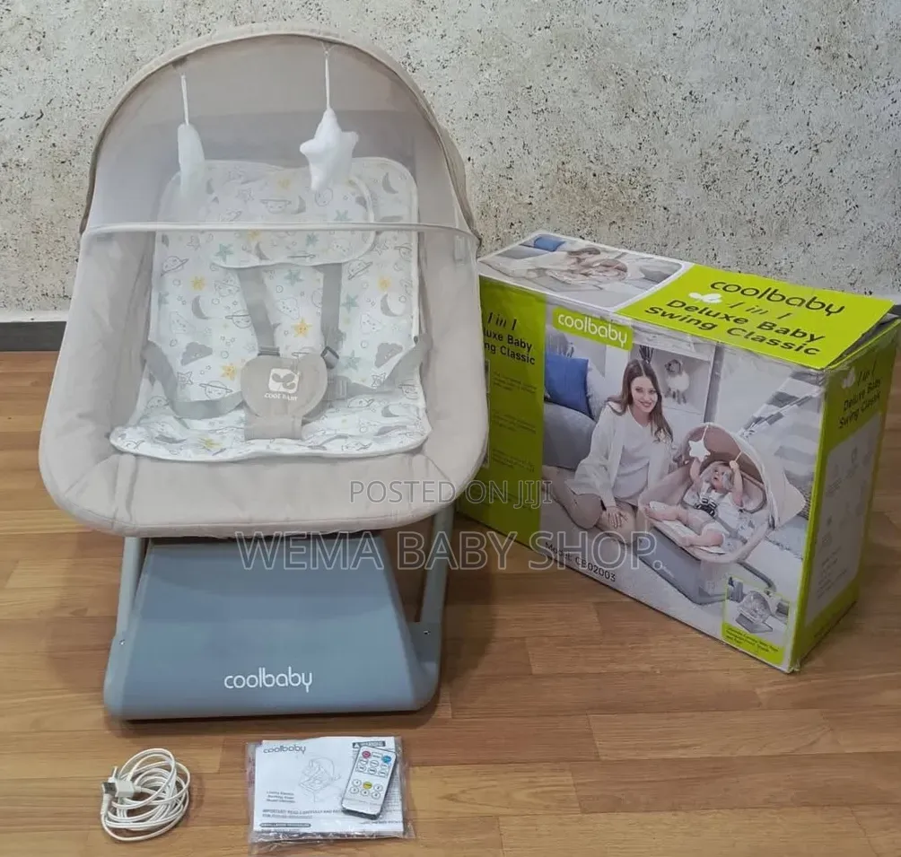Coolbaby 4-in-1 Deluxe Baby Swing Classic