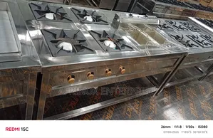 Commercial Combined Gas Cooker