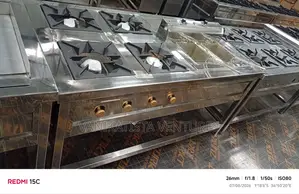 Commercial Combined Gas Cooker