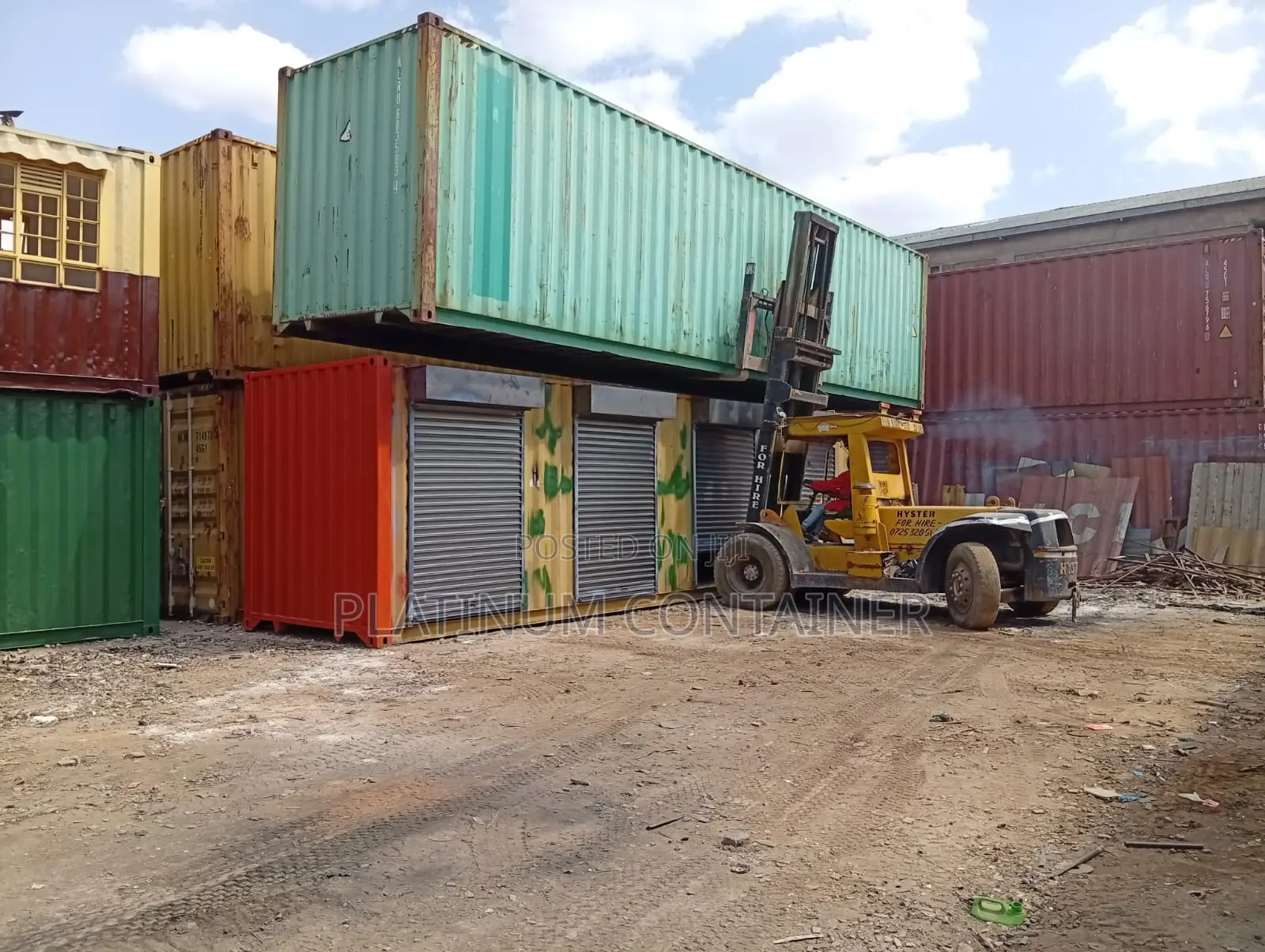 Containers for Sale Fabrication