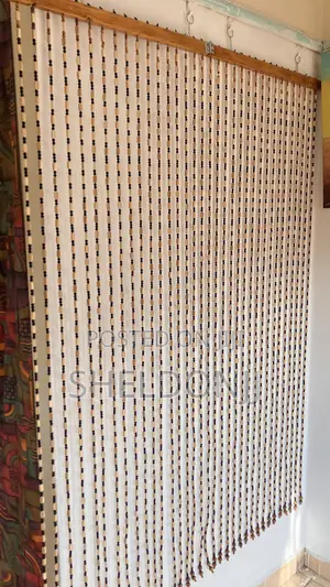 Wooden Beaded Curtain