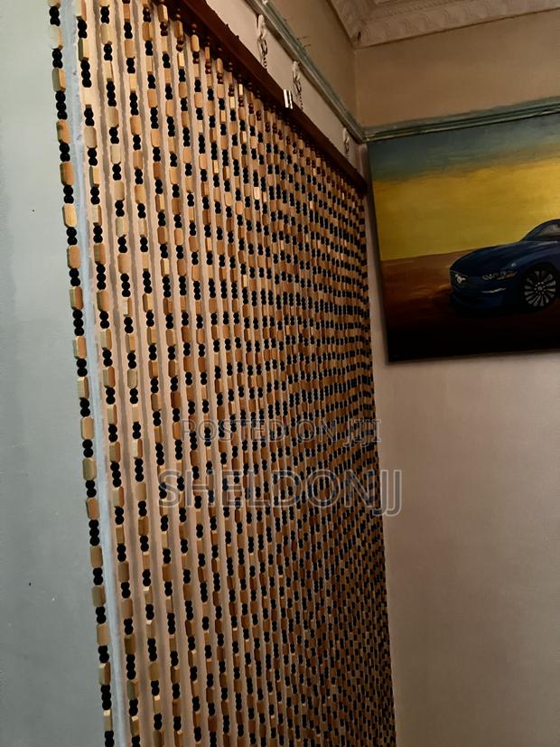 Wooden Beaded Curtain