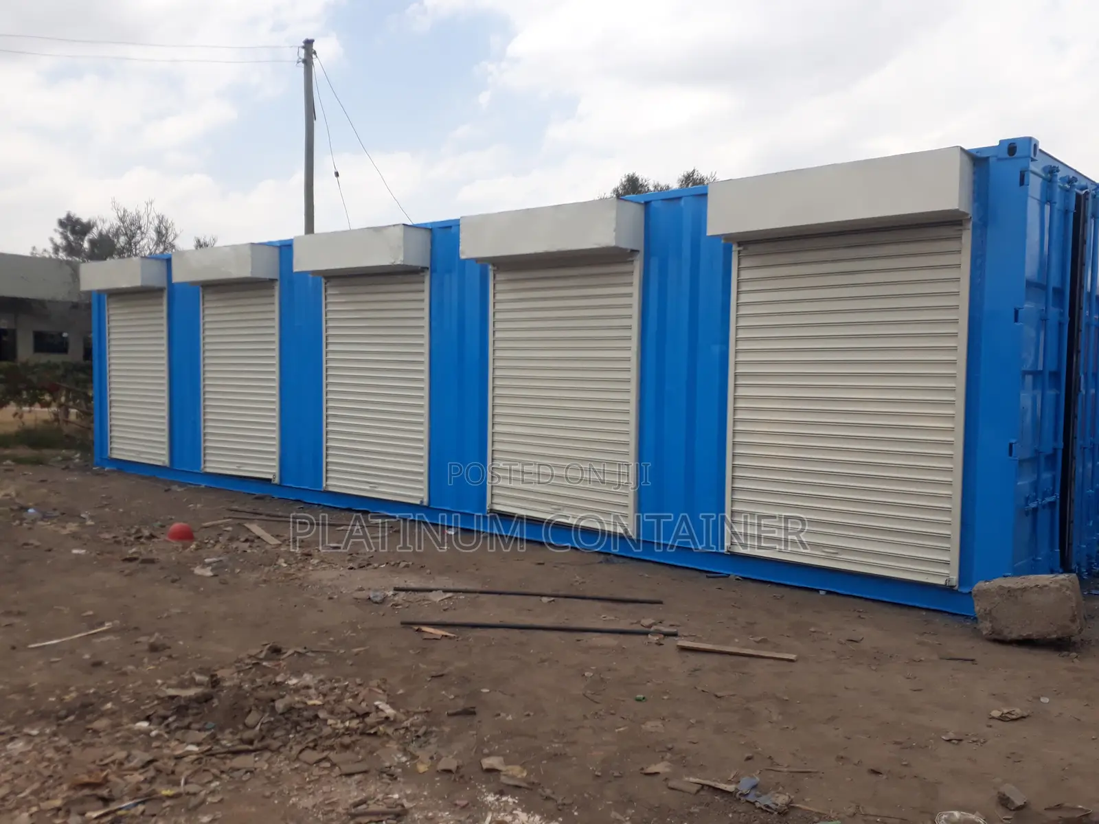 40FT Container Fabrication to Shops