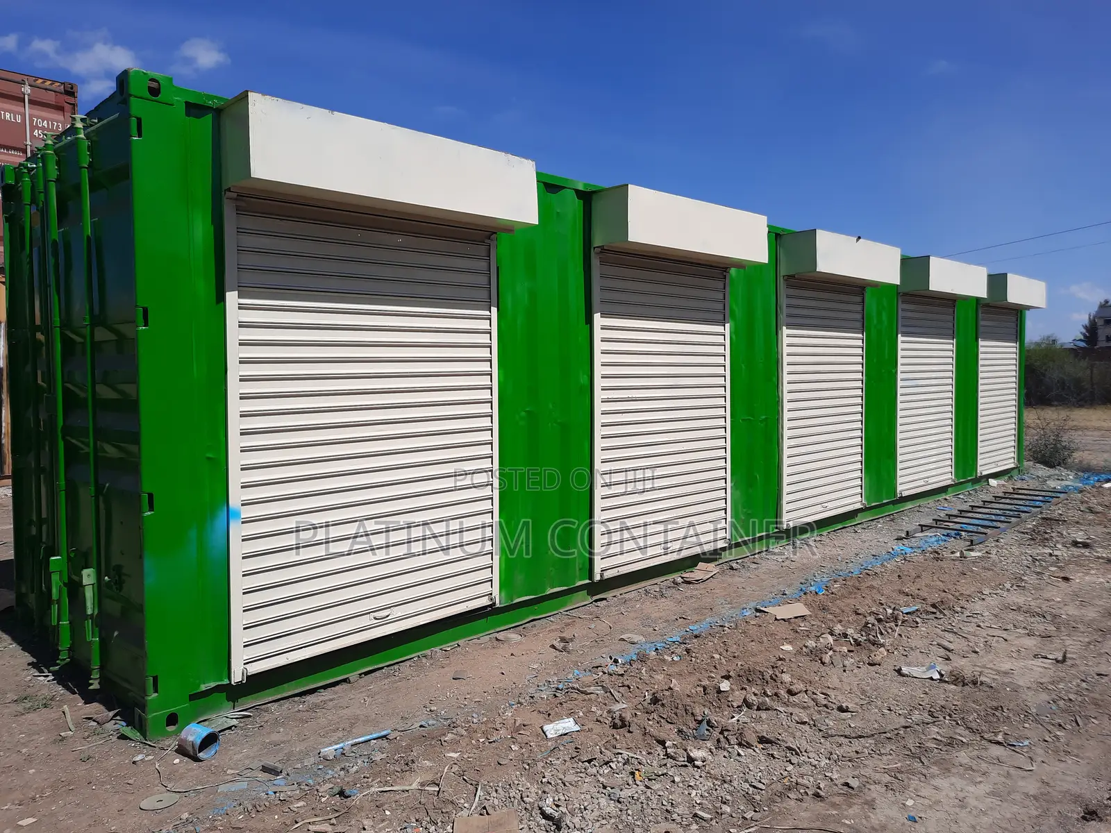 40FT Container Fabrication to Shops