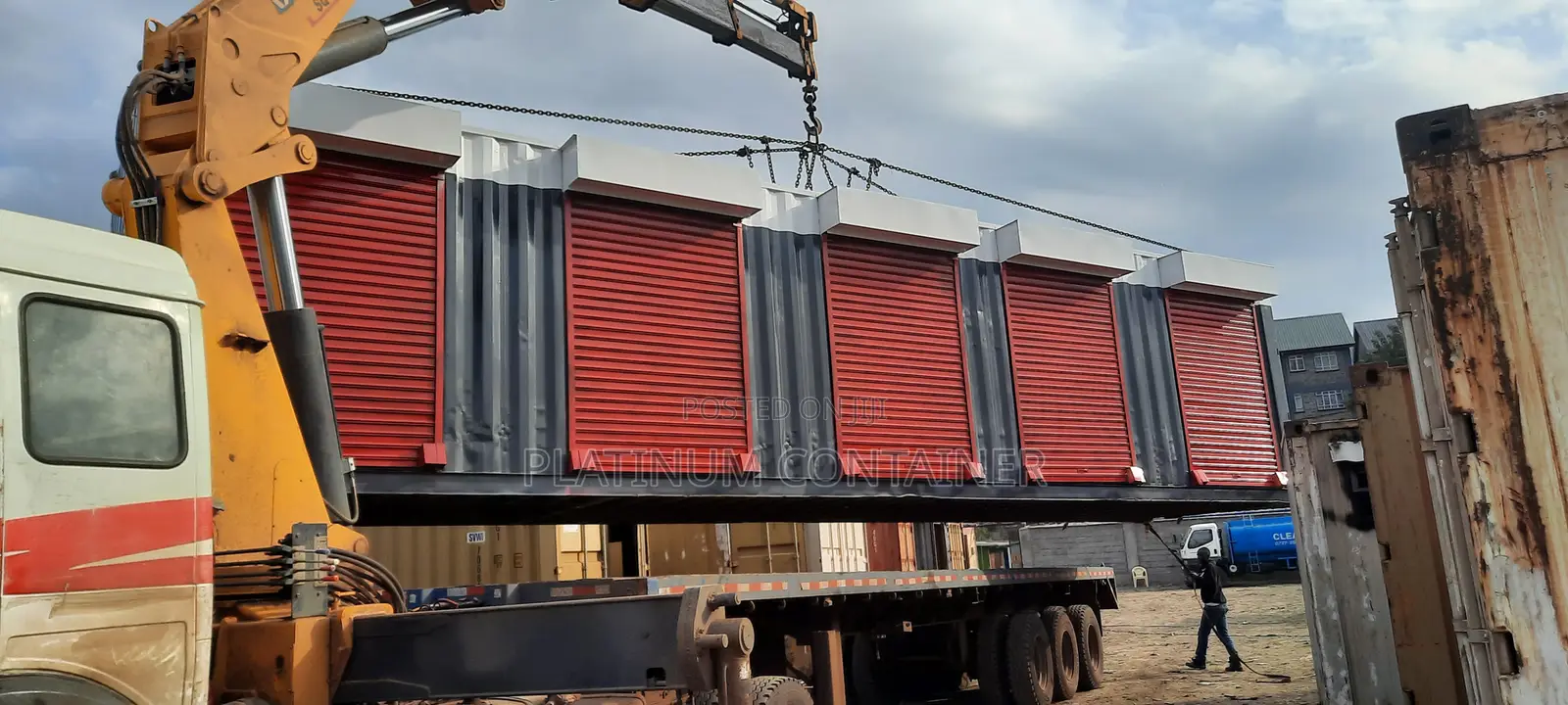 40FT Container Fabrication to Shops