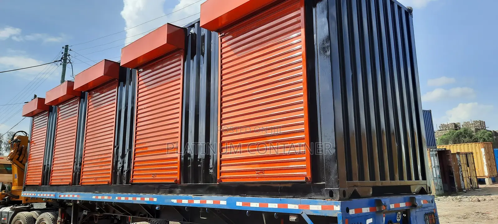 40FT Container Fabrication to Shops