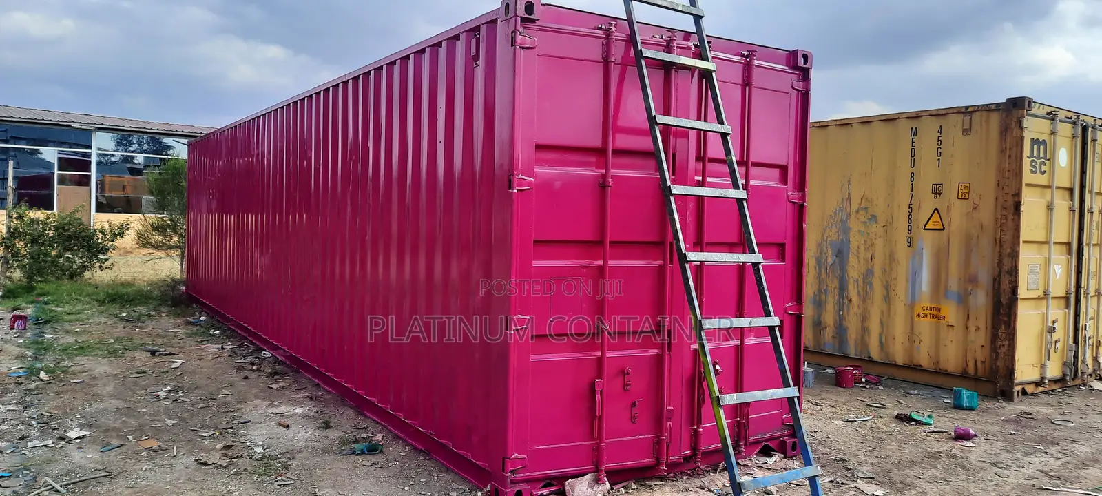 40FT Container Converted to 5 Shops