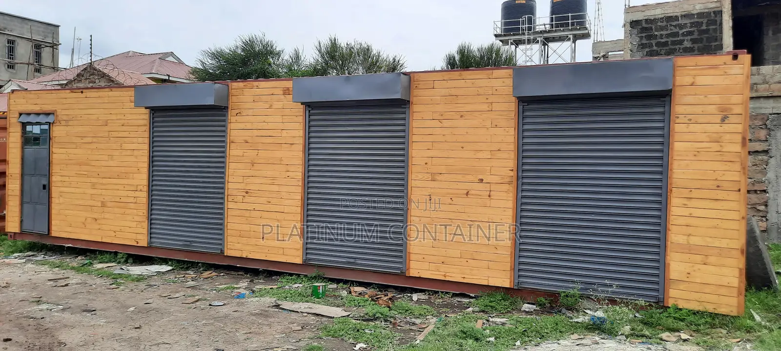 40FT Container Converted to 5 Shops