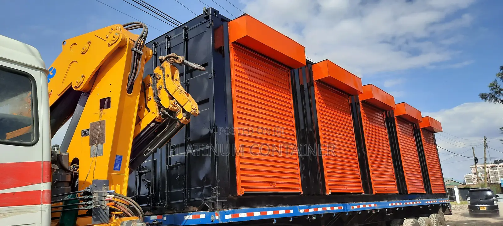 Shipping Containers Fabrication to Business Shops