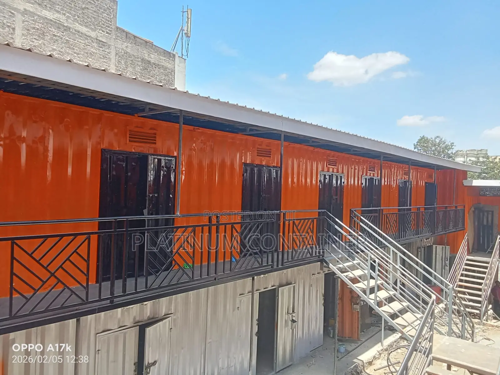 Shopping Mall Made From Shipping Containers