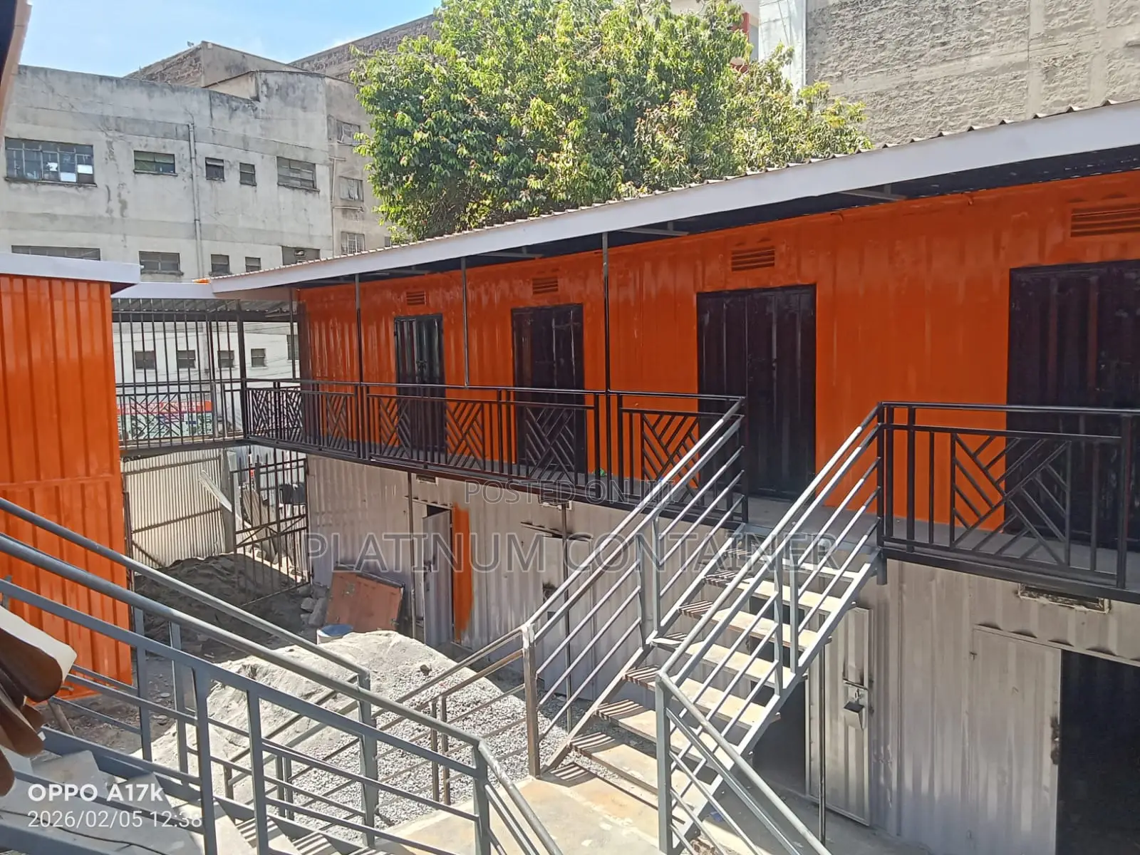 Shopping Mall Made From Shipping Containers