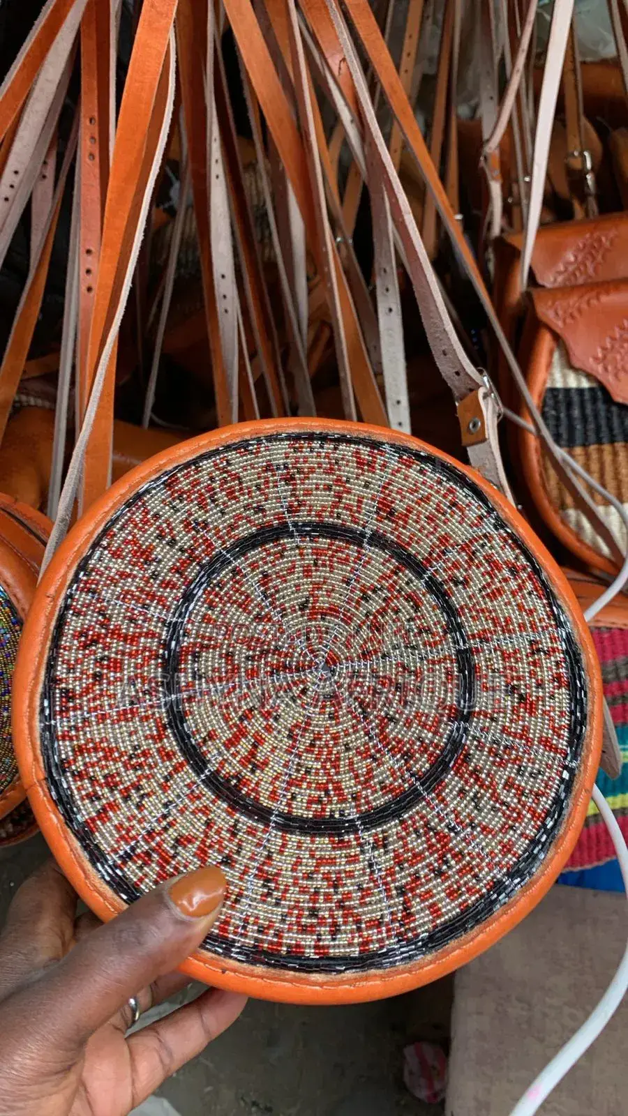 Leather and Sisal Boho Bags