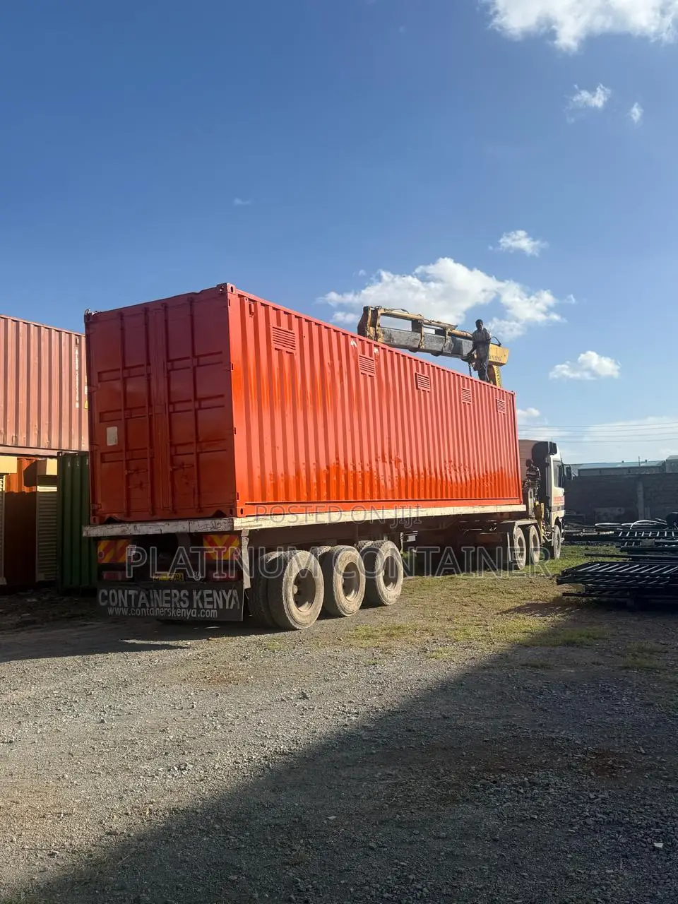 Shopping Mall Made From Shipping Containers