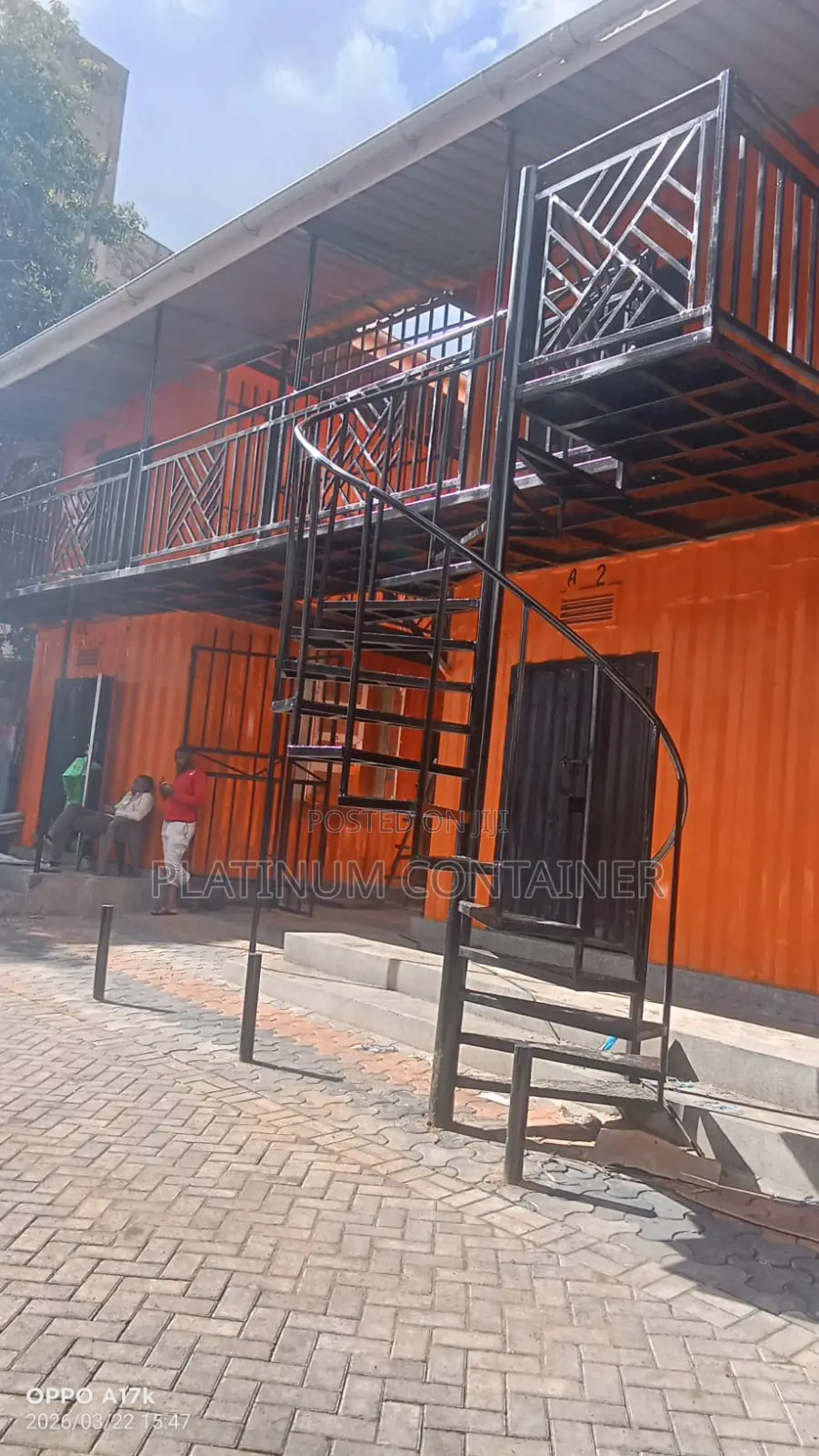 Shopping Mall Made From Shipping Containers