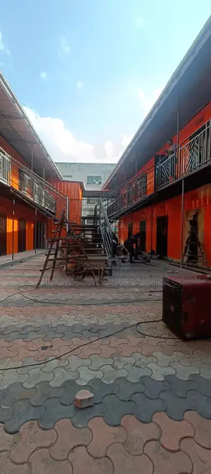 Shopping Mall Made From Shipping Containers