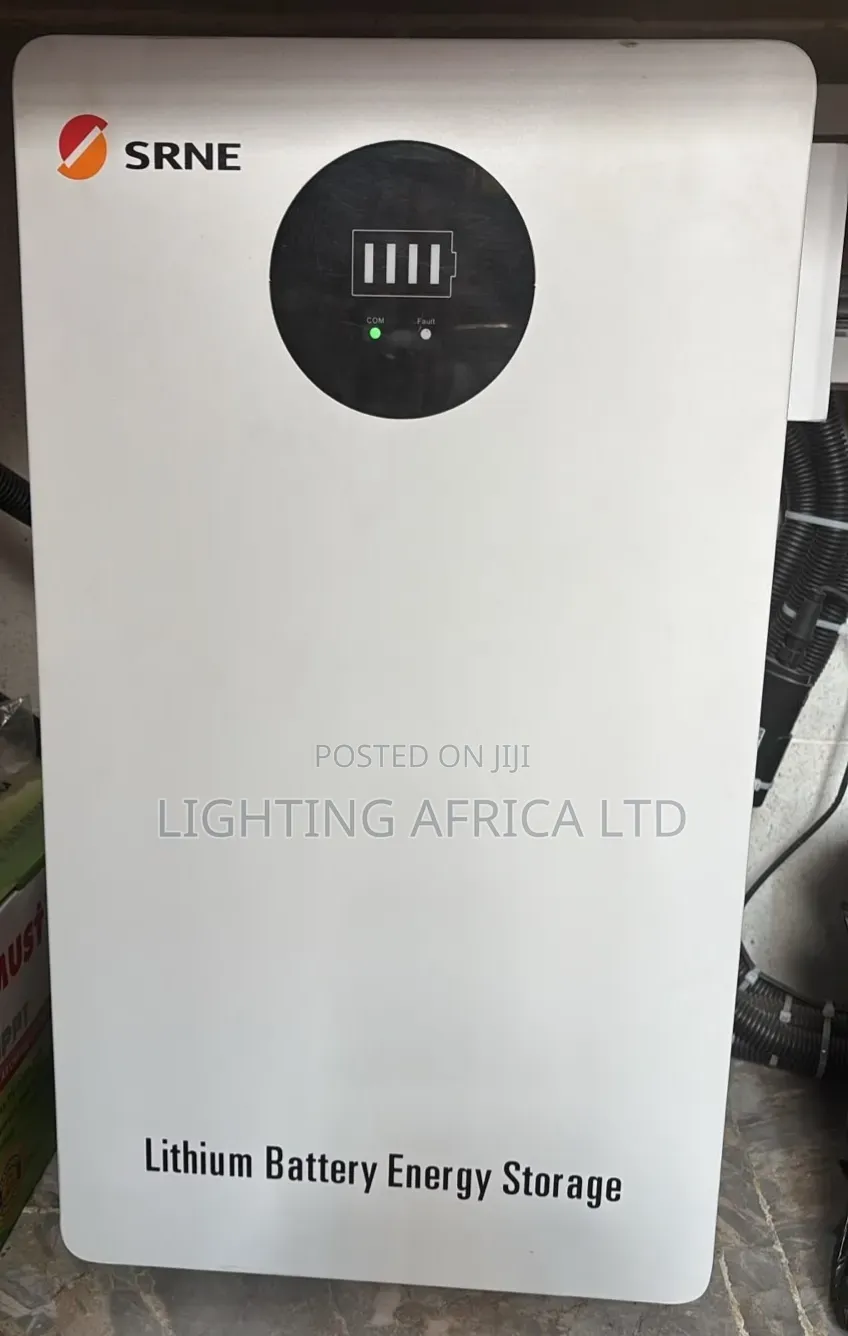 SRNE 10kwh - 51.2v Lithium Ion Battery 6000 Cycle for Off-Grid