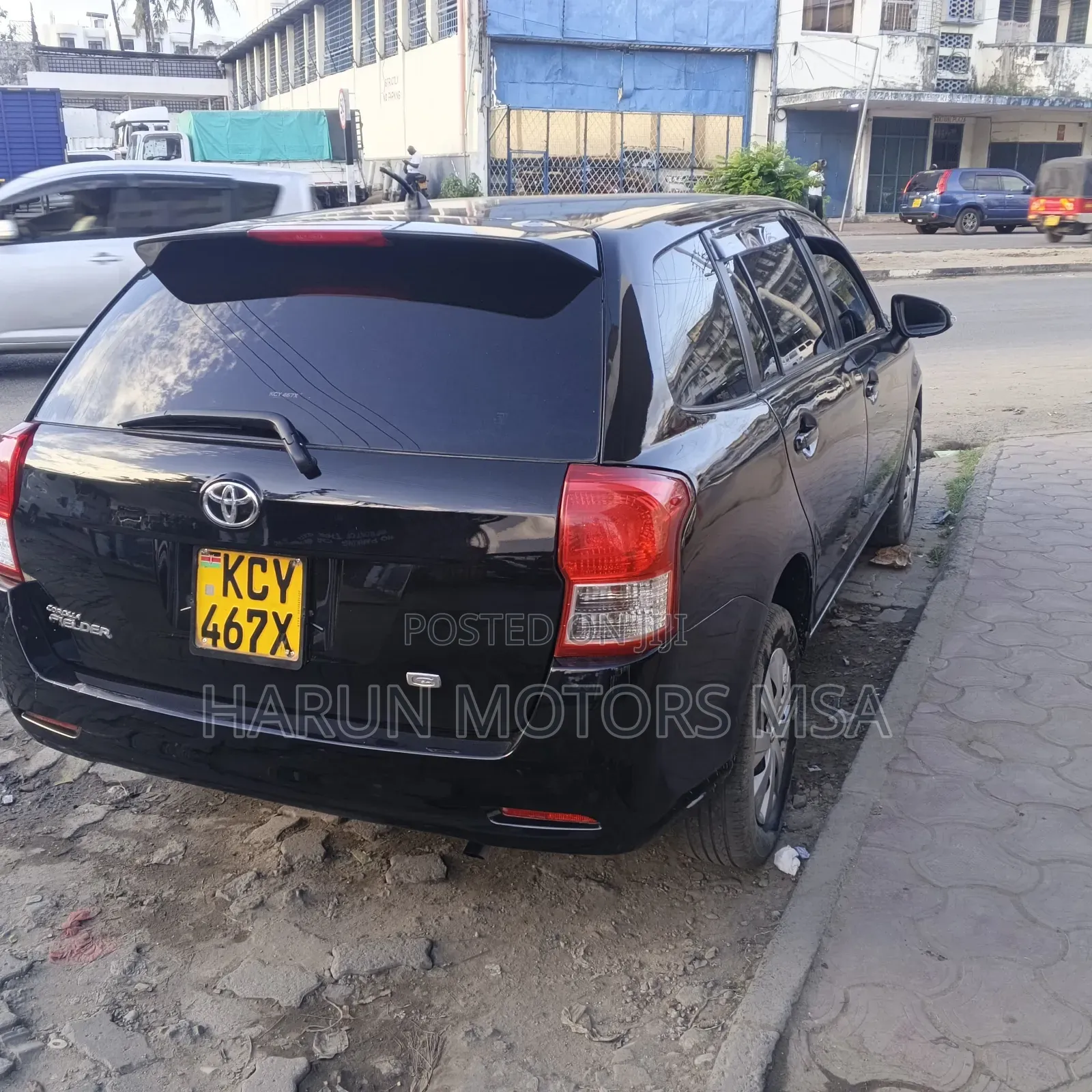 Toyota Corolla Fielder 2013 Black