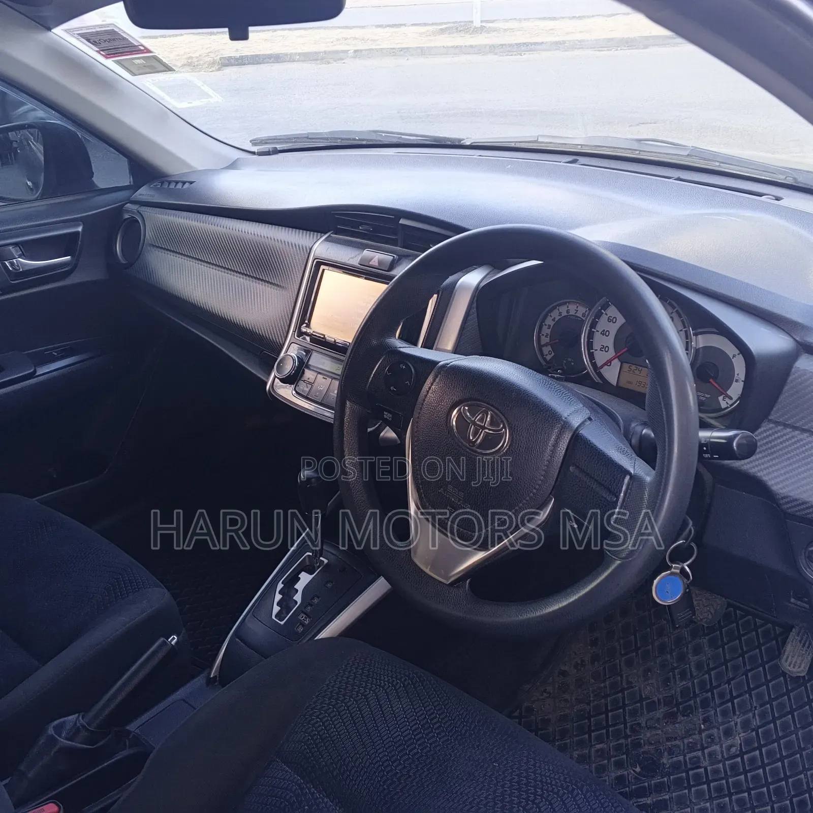 Toyota Corolla Fielder 2013 Black