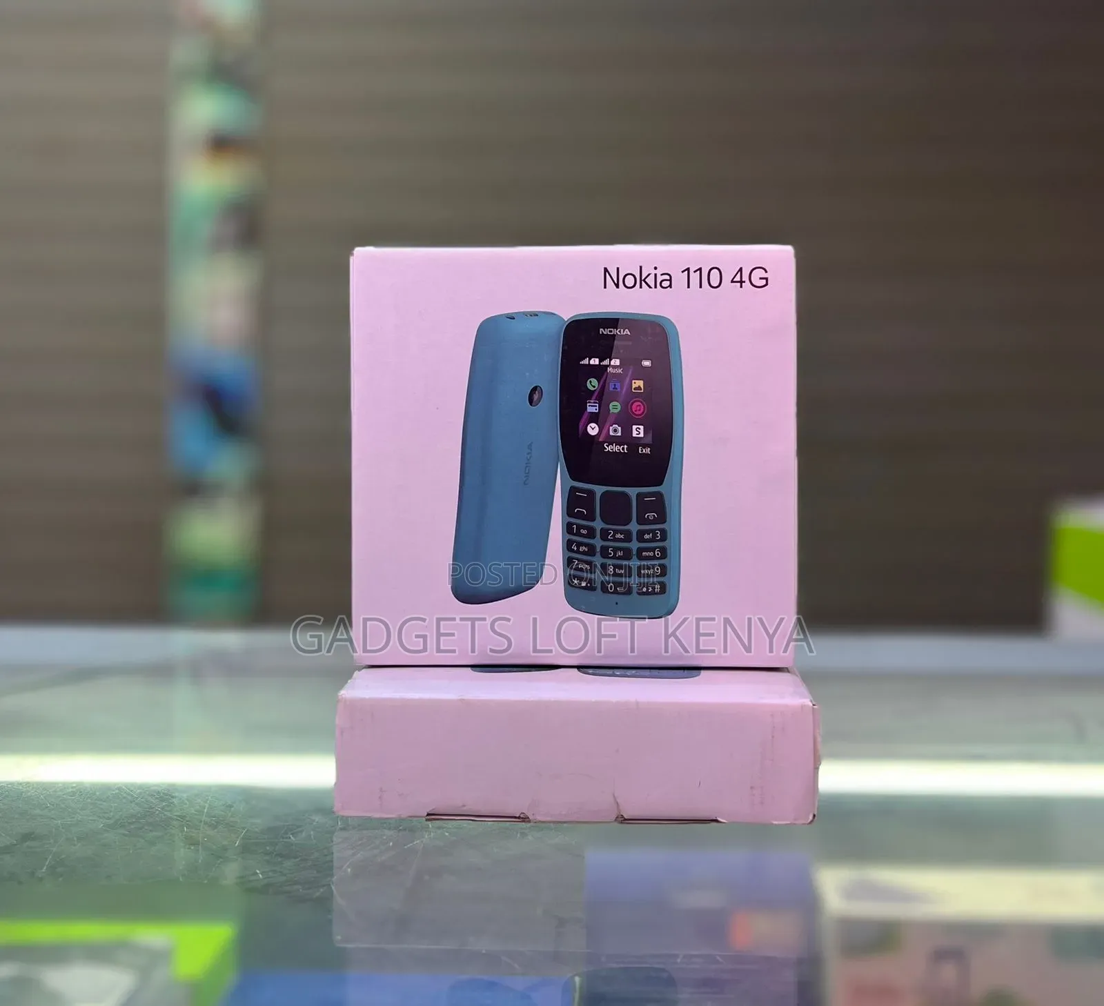 New Nokia 110 4G Blue