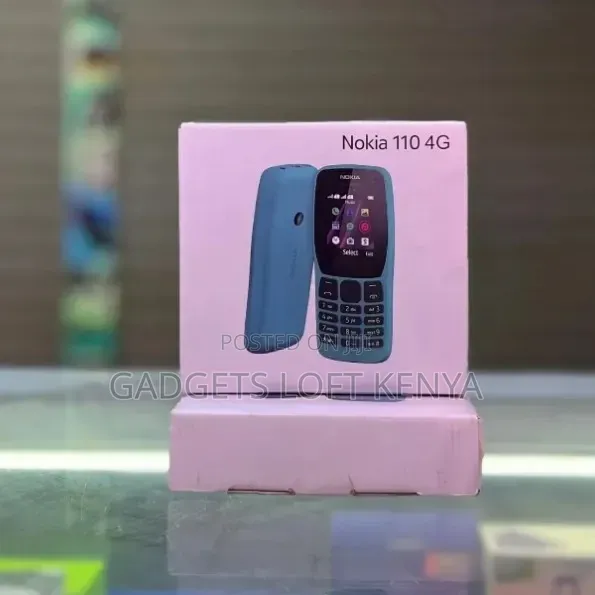 New Nokia 110 4G Blue